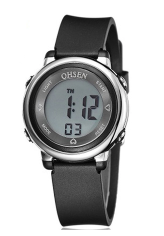 Montre Ohsen numérique Noir